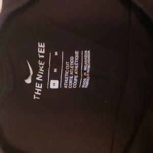 Nike Tee with Lime Green Check